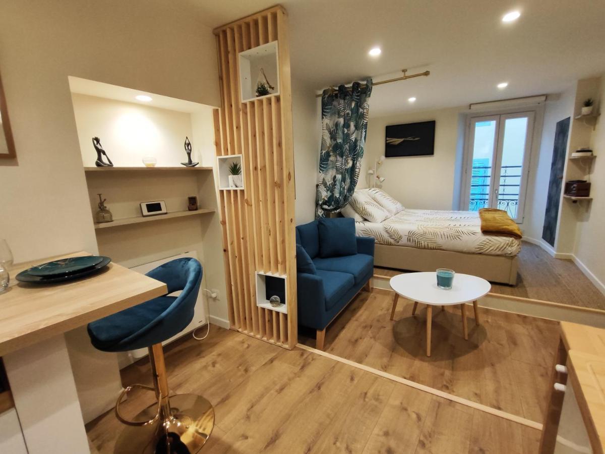 Studio Vieille Ville Tout Equipe Sans Ascenseur Menton Exterior photo